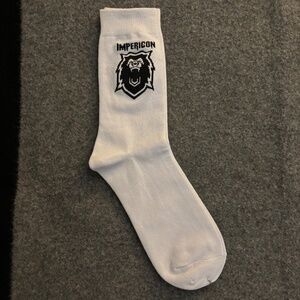 IMPERICON Lion White Socks NWT (Imported from Germany)